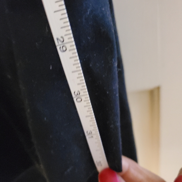 Lane Bryant ankle pants sz 14, black cotton,EUC - Picture 4 of 4